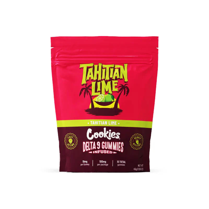 10mg D9 Gummies - Tahitian Lime