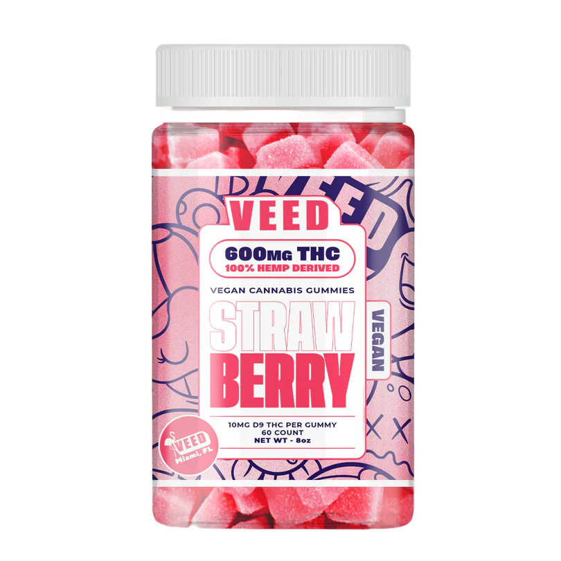 Gummies THC 375 mg - Stawberry VEED