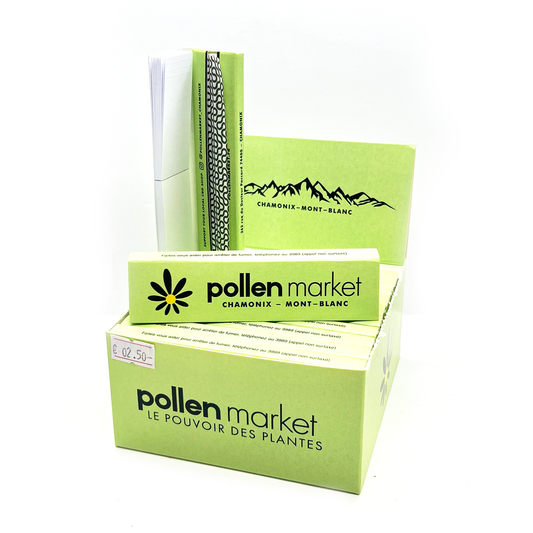 Feuilles Slim + filtres Pollen Market