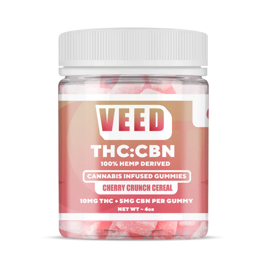Gummies THC 300 mg + 150 mg CBN - Cherry VEED