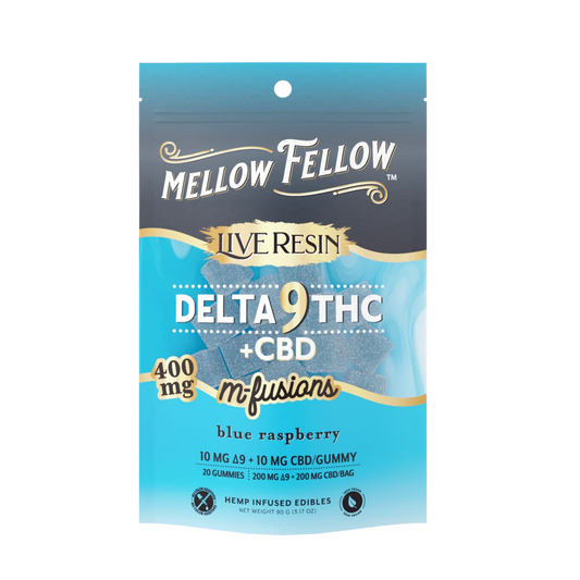 Mellow Fellow - 150MG Blue Raspberry