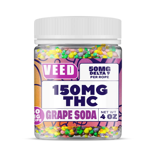 Gummies Nerd Ropes 150mg THC | VEED