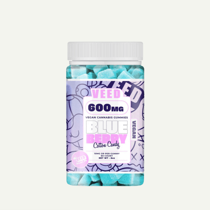 Gummies THC 600 mg Blueberry- VEED