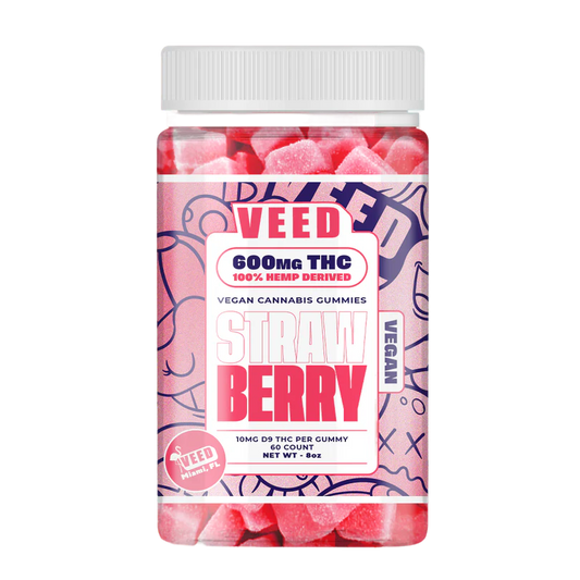Gummies THC 375 mg - Stawberry VEED