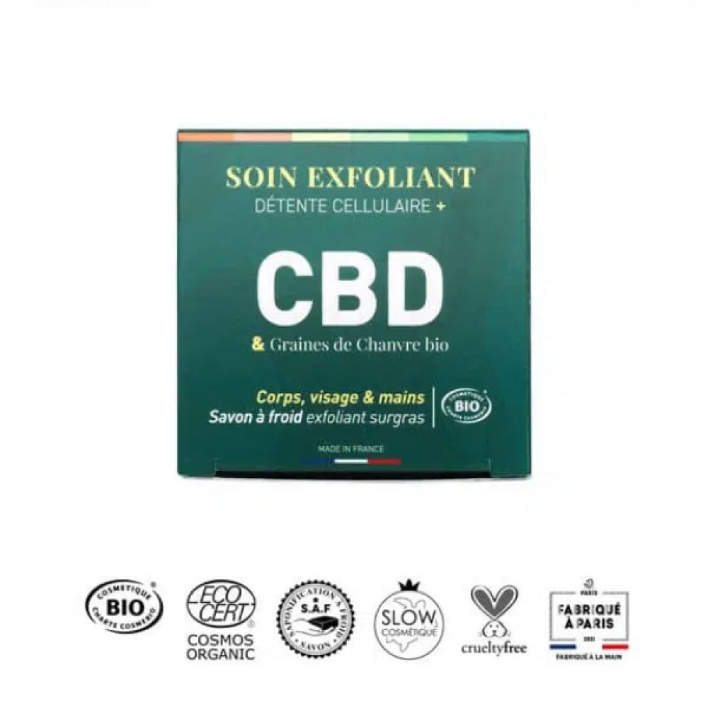 Soin exfoliant - Détente cellulaire CBD - 90g - Atelier-populaire