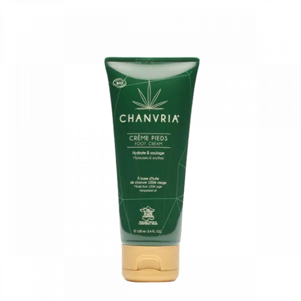 Crème pieds Bio – 100 ml – Chanvria