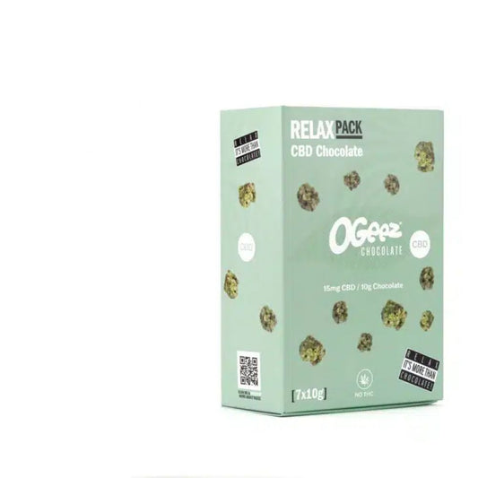 RELAX PACK 7x10g - OGeez Chocolate