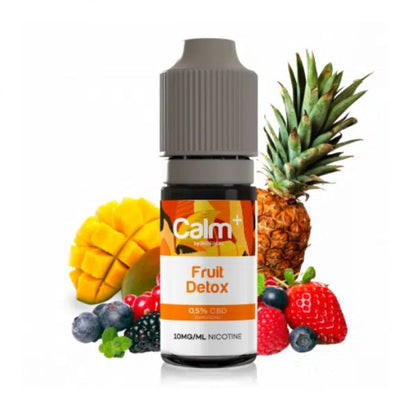 E-liquide - CBD+nicotine - Fruit-detox-calm