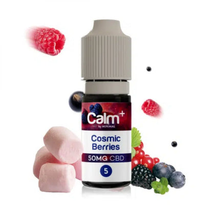 E-liquide - CBD+nicotine - Cosmic-berries-calm