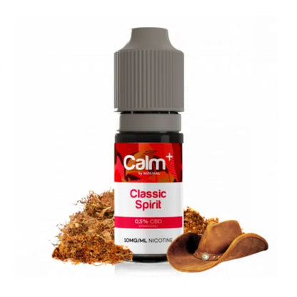 E-liquide - CBD+nicotine - Classic-spirit-calm