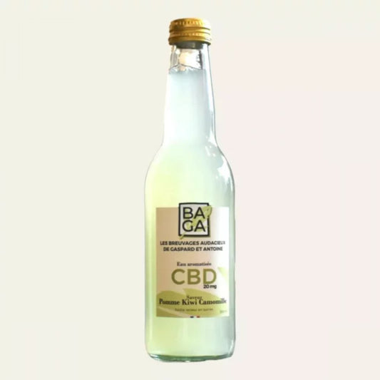 Infusion glacée au CBD 20mg – Kiwi camomille – Baga